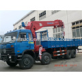 8x4 Dongfeng camión grúa, 10ton camioneta grúa